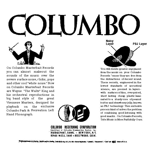 Front of Red Columbo Sleeve